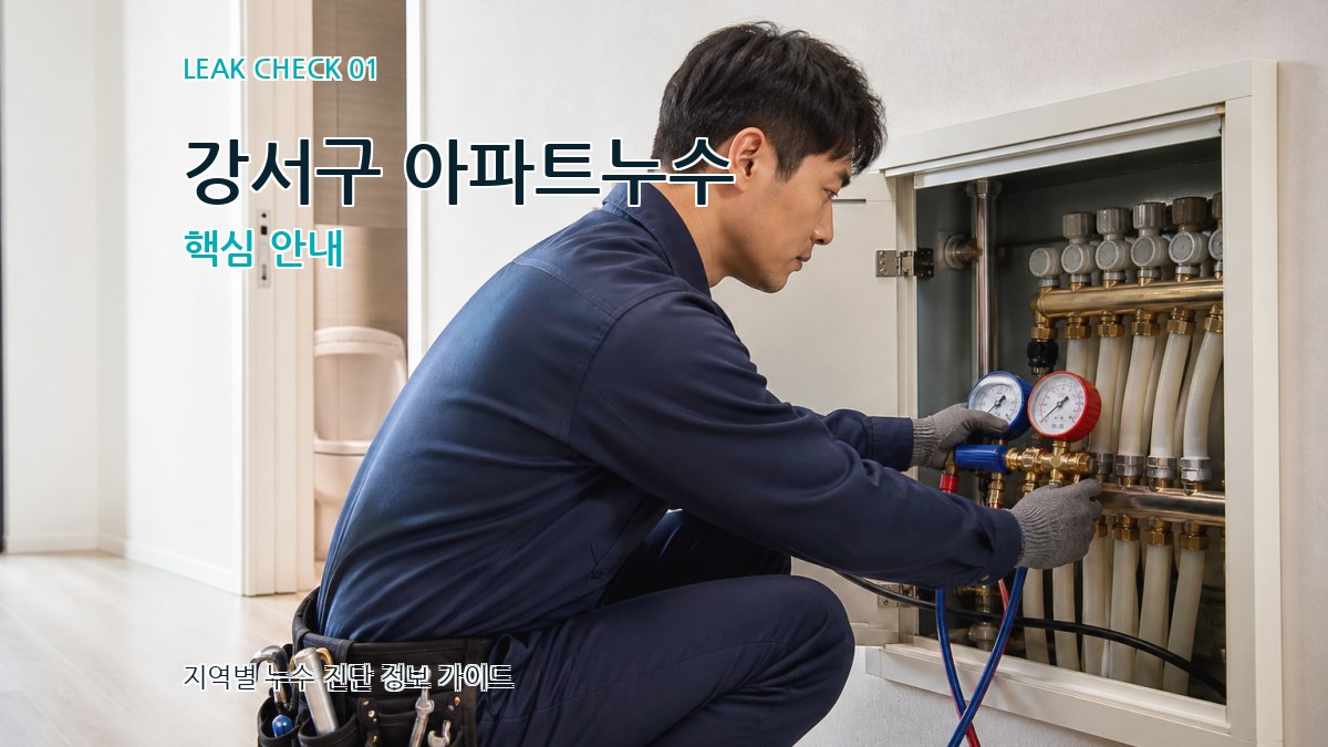 강서구 아파트누수