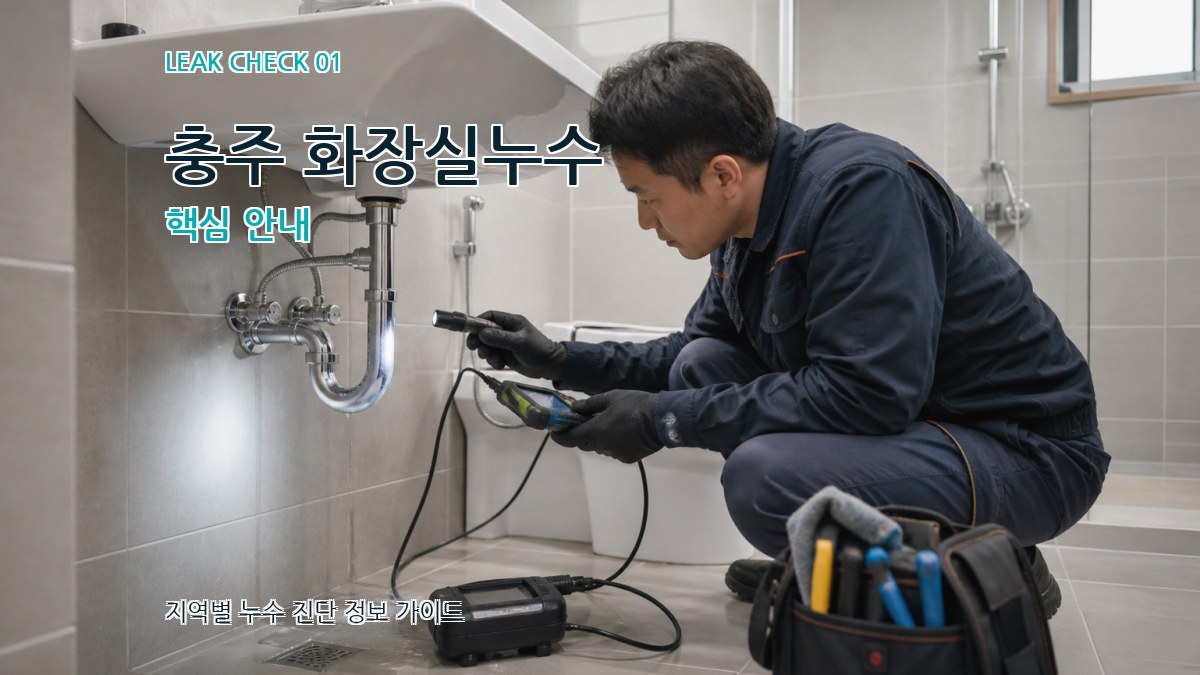 충주 화장실누수