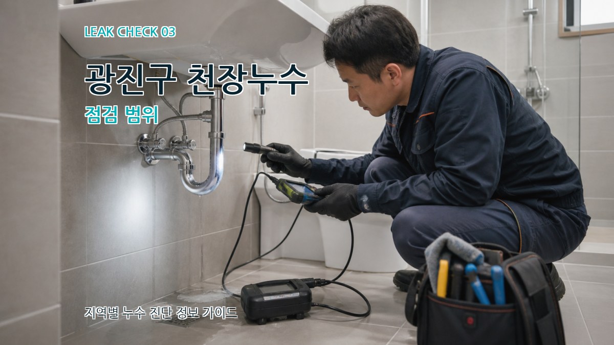 광진구 천장누수 점검 범위