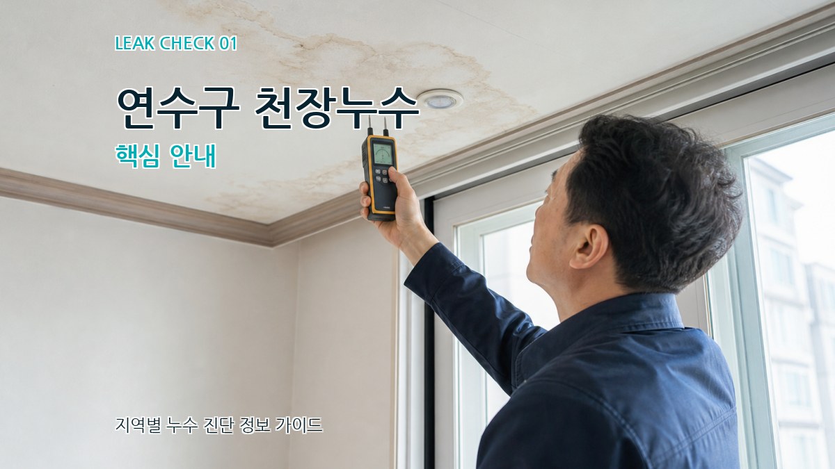 연수구 천장누수