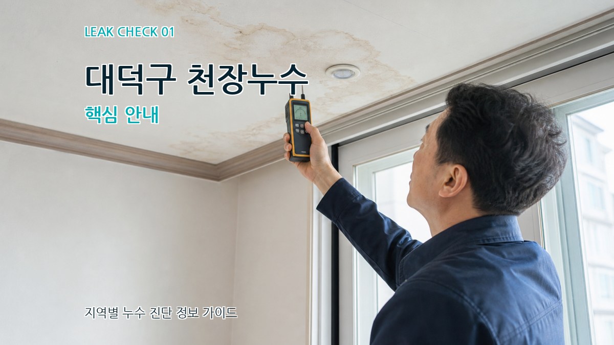 대덕구 천장누수