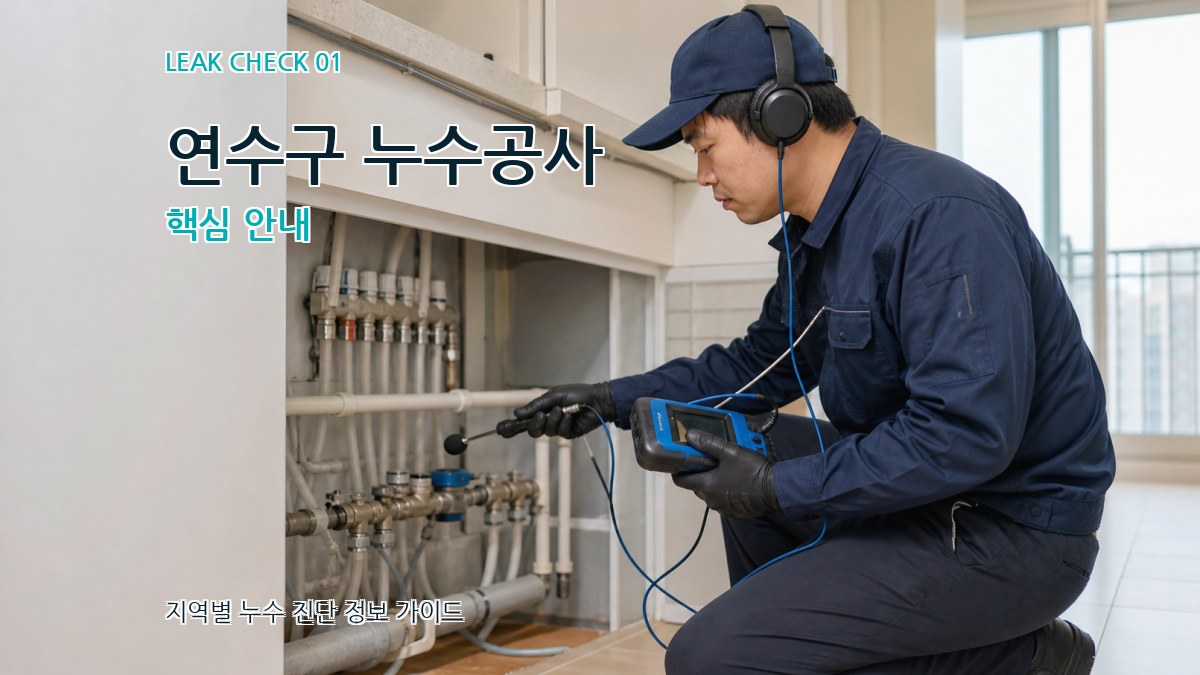 연수구 누수공사
