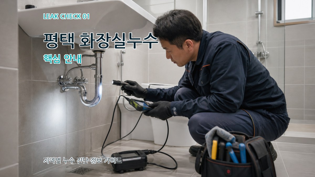 평택 화장실누수