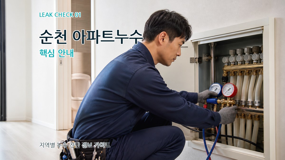순천 아파트누수