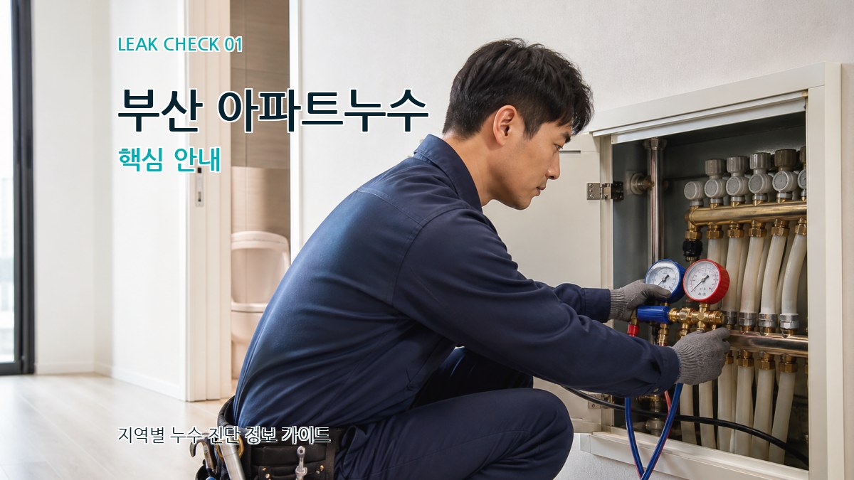 부산 아파트누수