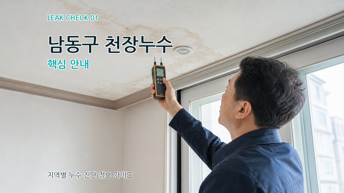 남동구 천장누수