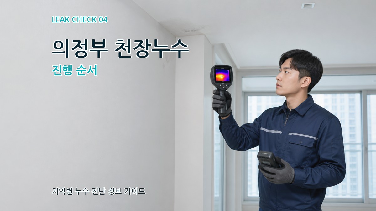 의정부 천장누수 진행 순서