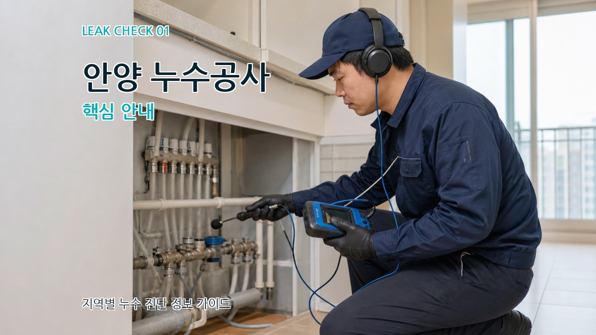 안양 누수공사