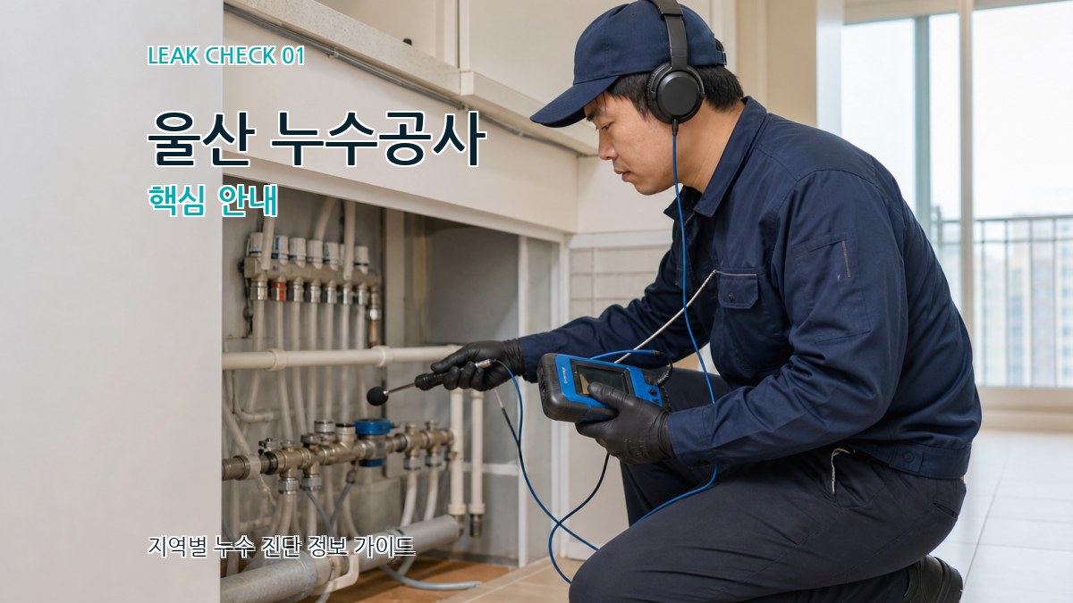울산 누수공사
