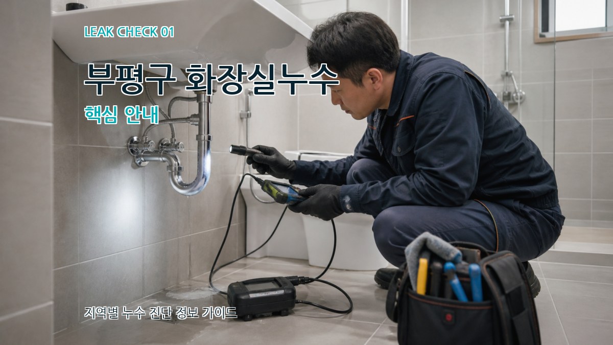 부평구 화장실누수