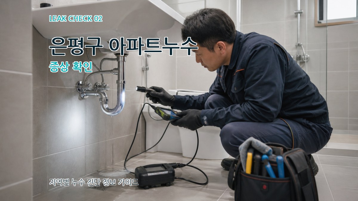 은평구 아파트누수 증상 확인