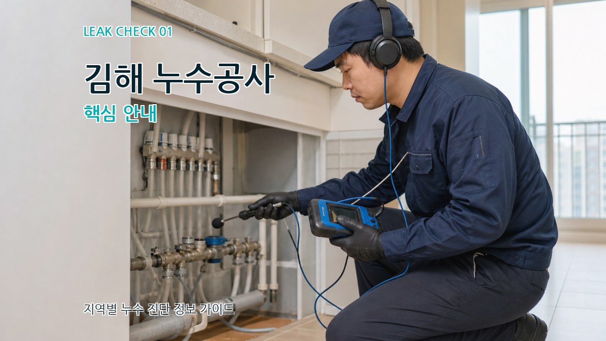 김해 누수공사