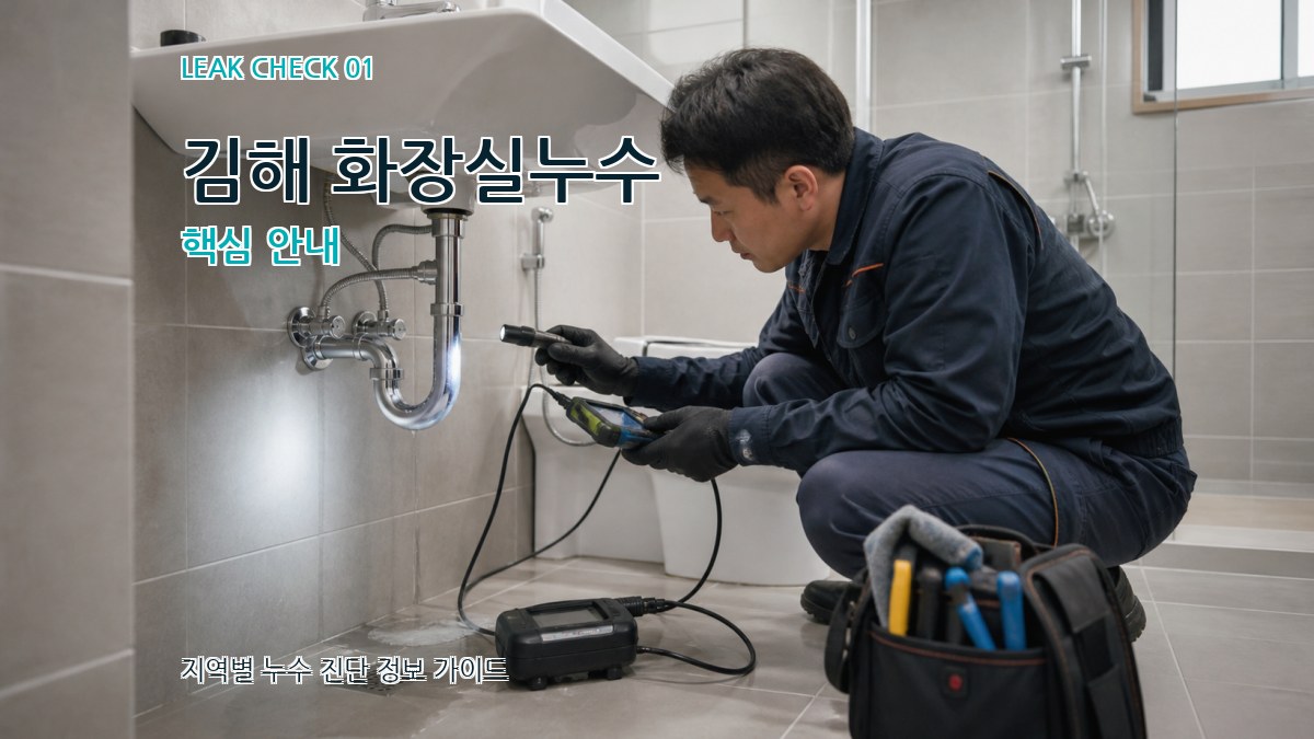 김해 화장실누수