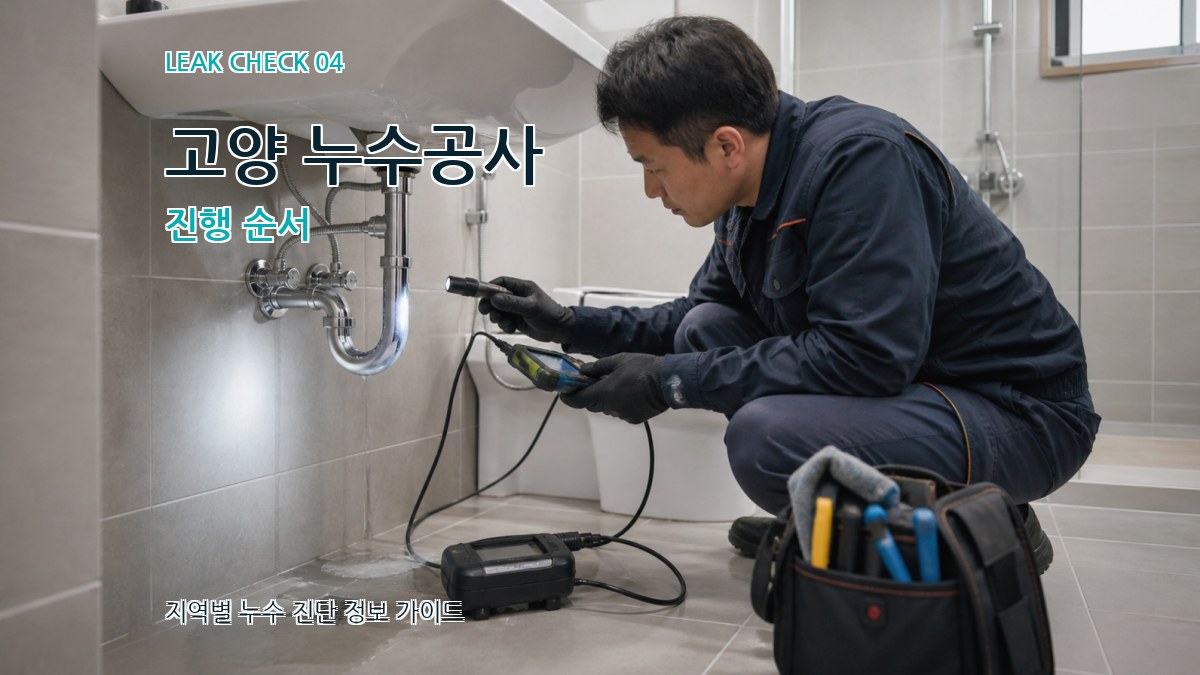 고양 누수공사 진행 순서
