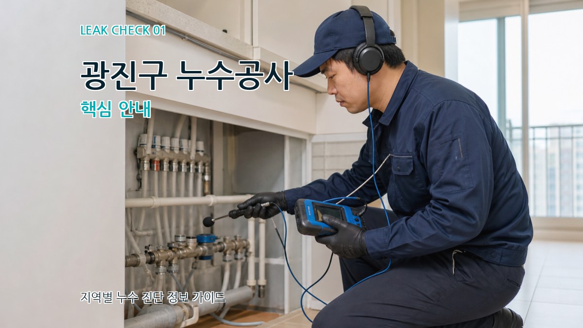 광진구 누수공사