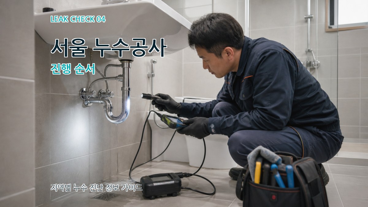 서울 누수공사 진행 순서